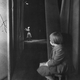 Carrie Fisher watching Debbie Reynolds from the wing, July 1963.
